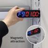 BESTLED Mini Portable 1Inch 6 Digital LED Fitness Interval Training Timer for Home view 3