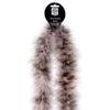 ZUCKER Marabou Feather Boas - Fluffy Costume Accessories, for Halloween Party, Carnival, Crafts, Dancing - Coffee Cream Mix - 3-Pack view 4