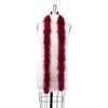 ZUCKER Marabou Feather Boas - Fluffy Costume Accessories, for Halloween Party, Carnival, Crafts, Dancing - Burgundy - 3-Pack view 2