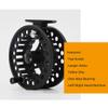 ANGLER DREAM pre-Loaded (1/2WT 3/4WT 5/6WT 7/8WT) Fly Reel with Line Combo Aluminum Alloy Large Arbor Fly Fishing Reels Weight Forward Fly Line with Braided Backing Tapered Leader view 3