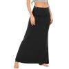 American Trends Womens Maxi Skirts Long Skirt for Women High Waist Maxi Dresses Black Medium view 2