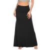 American Trends Womens Maxi Skirts Long Skirt for Women High Waist Maxi Dresses Black Medium view 3