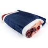 College Covers Everything Comfy Illinois Fighting Illini Color Swept Soft Throw Blanket, 30" x 40" view 2
