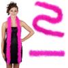ZUCKER Marabou Feather Boas - Fluffy Costume Accessories, for Halloween Party, Carnival, Crafts, Dancing - Shocking Pink - 3-Pack view 1