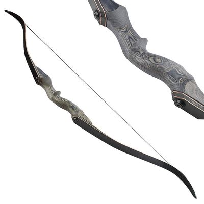 AMEYXGS 60 Archery Takedown Recurve Bow 25-60lbs Bow and Arrow Set Hunting Bow Longbow Target Practice Right Handed (Bow, 60lbs)