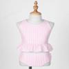 Yeahdor Baby Girls Two Piece Swimsuit Striped Ruffles Tank Top with Bottoms Beach Bathing Suit Pink 1-2 view 3
