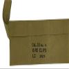 (Pack of 2) US Army Cotton Cloth Bandolier for M1 Garand Cotton Cloth Cover - US Olive Color view 2