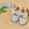 Felix & Flora Girl Silver Dress Shoes Size 10 Toddler Party School Wedding view 2