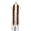 ZUCKER Marabou Feather Boas - Fluffy Costume Accessories, for Halloween Party, Carnival, Crafts, Dancing - Brown - 3-Pack view 2