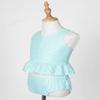 YONGHS Toddler Baby Girls Summer Swimsuit Ruffle Swimwear Bikini Tankini Set Two Piece Bathing Suits Mint Green 1-2 Years view 4
