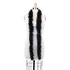 ZUCKER Marabou Feather Boas - Fluffy Costume Accessories, for Halloween Party, Carnival, Crafts, Dancing - Black/Black Lurex - 3 Pack view 2