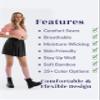 Hugh Ugoli Women's Rayon Knee High Socks | Comfort Seam Long Dress Socks, Soft & Lightweight | 4 Pairs, Rose Cloud, Shoe Size: 5-8 view 4