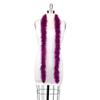 ZUCKER Marabou Feather Boas - Fluffy Costume Accessories, for Halloween Party, Carnival, Crafts, Dancing - Purple- 3-Pack view 2