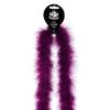 ZUCKER Marabou Feather Boas - Fluffy Costume Accessories, for Halloween Party, Carnival, Crafts, Dancing - Purple- 3-Pack view 4