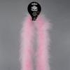 ZUCKER Marabou Feather Boas - Fluffy Costume Accessories, for Halloween Party, Carnival, Crafts, Dancing - Candy Pink - 3-Pack view 3