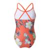 CHICTRY Kids Girls Floral Printed Ruffles Cirss Cross Back One Piece Swimsuit Bathing Suit Beachwear Orange 6 view 2