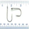 100 Gerry's Tackle 9171 6X Strong Nickel Plated Open Eye Siwash Hooks Size 2 view 1