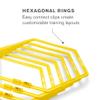 SKLZ Speed Web Trainer and Agility Ladder for Improved Footwork Yellow view 2