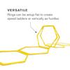 SKLZ Speed Web Trainer and Agility Ladder for Improved Footwork Yellow view 3