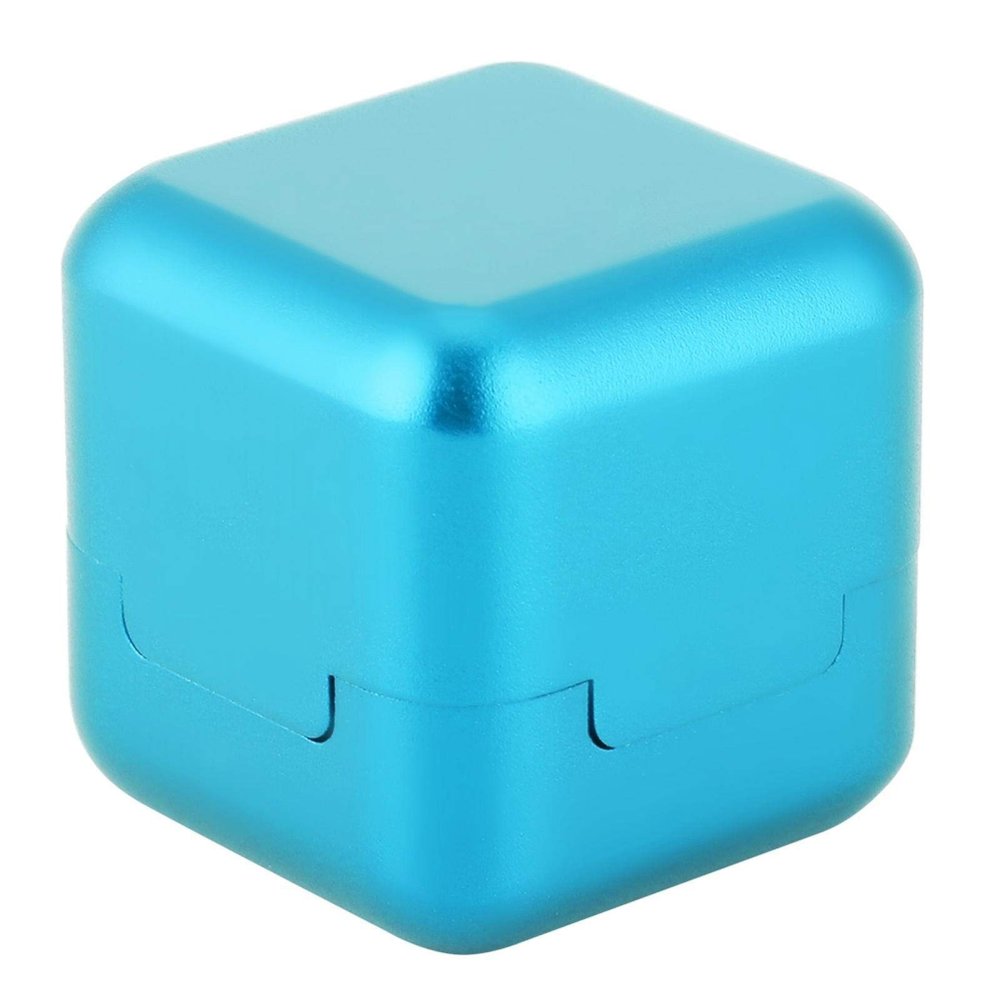Alomejor Billiards Chalk Pool Cue Chalk Holder Aluminum Billiards Magnetic Chalk Holder Chalks Carrier Case (blue)