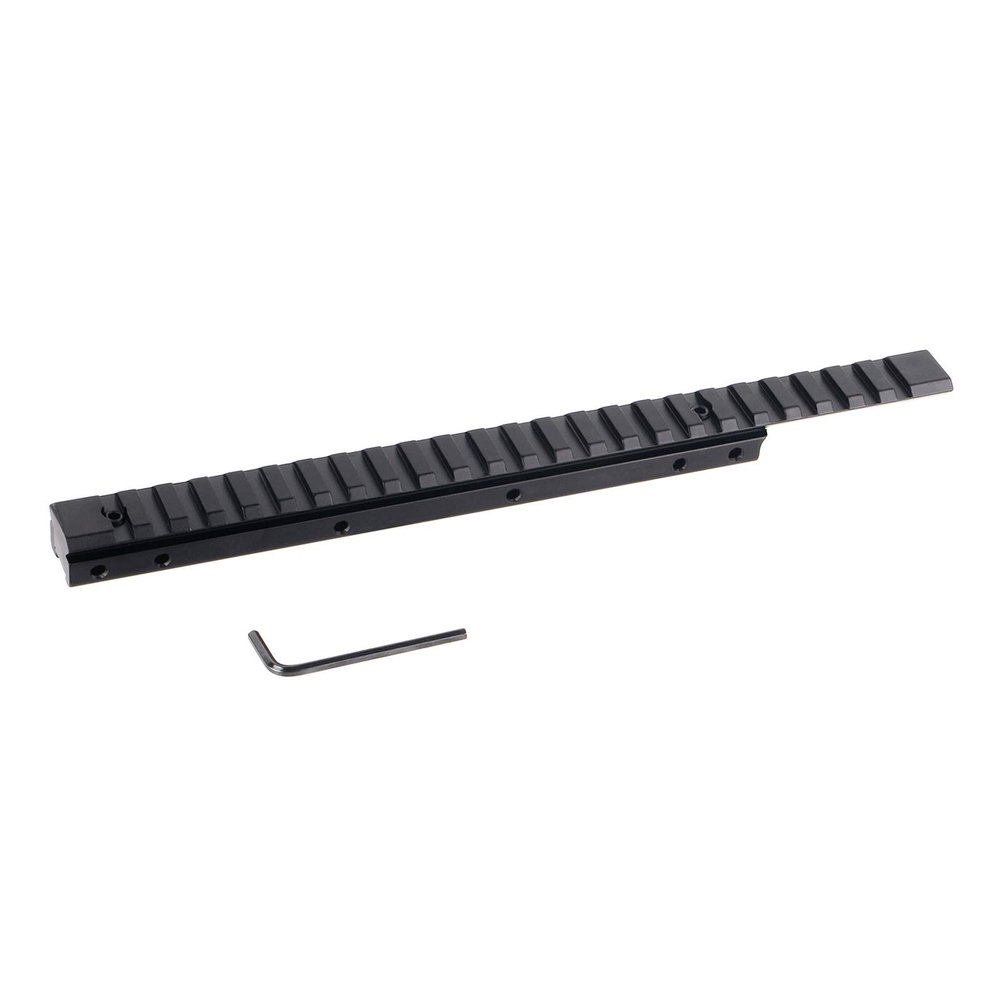 ToopMount Picatinny Rail Extra Long 24 Slots 11mm to 20mm Converter Dovetail Picatinny Adapter Aluminum Rail Lightweight, Standard Tactical 1913 Rails, for Scope Mount Base