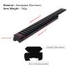 ToopMount Picatinny Rail Extra Long 24 Slots 11mm to 20mm Converter Dovetail Picatinny Adapter Aluminum Rail Lightweight, Standard Tactical 1913 Rails, for Scope Mount Base view 4