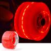 Nezylaf Light Up Roller Skate Wheels 8 Pack, 78A Hardness LED Skateboard Wheels with Premium ABEC-9 Bearings, Illuminating Roller Skate Accessories for Outdoor Indoor Quad Skates view 2