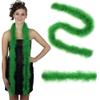 ZUCKER Marabou Feather Boas - Fluffy Costume Accessories, for Halloween Party, Carnival, Crafts, Dancing - Kelly - 3-Pack view 1