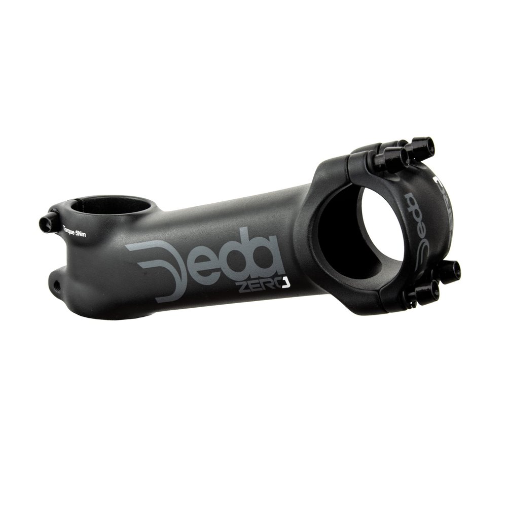 Deda Elementi Unisex's Zero 17 Degree Riser Stem, Black, 110mm