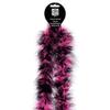 ZUCKER Marabou Feather Boas - Fluffy Costume Accessories, for Halloween Party, Carnival, Crafts, Dancing - Pink and Black - 3-Pack view 4