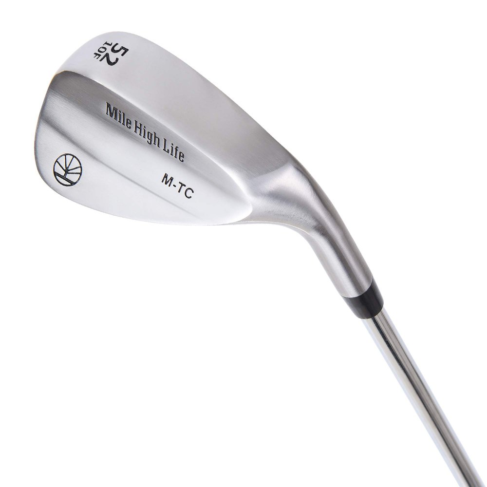 Mile High Life Golf Wedges | Entry Level Golf Sand Wedge Sets | Beginners Golf Gap Wedge Sets | Lob Wedge Golf Clubs for Men & Women (52 Degree Wedge Right Hand)
