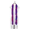 ZUCKER Marabou Feather Boas - Fluffy Costume Accessories, for Halloween Party, Carnival, Crafts, Dancing - Purple, Red and Purple - 3-Pack view 2