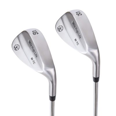 Mile High Life Golf Wedges | Entry Level Golf Sand Wedge Sets | Beginners Golf Gap Wedge Sets | Lob Wedge Golf Clubs for Men & Women (50/56 Degree Wedge Right Hand)