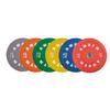 AMGYM Color Olympic Bumper Plate, Weights Plates, Bumper Weight Plate, Steel Insert, Strength Training(35lb Pair) view 4