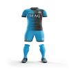 ORKY Custom Soccer Jersey with Short, Men Women Personalized Name Number Team Outfit, Kids Customize School Soccer Uniform(Blue 120cm) view 1