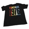 1976 Birthday Shirt for Men - Vintage 1976 Retro - 015-50th Birthday Gift - F/Navy-4X view 3