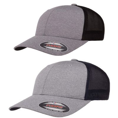 Flexfit Men's Melange Trucker Cap, 2-Pack