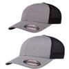 Flexfit Men's Melange Trucker Cap, 2-Pack view 1