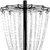 Remix Double Chain Practice Basket for Disc Golf - Black view 4