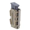 Dekoo 3PCS Mag Pouch 9mm Magazine Pouch Molle Tactical Airsoft Mag Carrier Hunting Equipment Holder (Tan) view 2