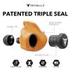 Decibullz Custom Molded Earplugs Pro Pack (Orange) Bundle view 4