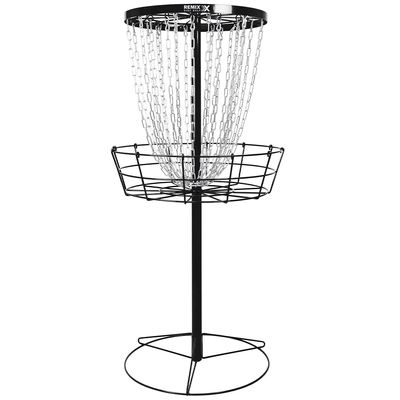 Remix Deluxe 24-Chain Practice Basket for Disc Golf - Black