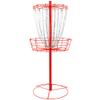 Remix Double Chain Practice Basket for Disc Golf - Red view 1