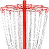 Remix Double Chain Practice Basket for Disc Golf - Red view 4