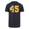 47 NBA Men's MVP Club Team Color Alternate Player Name and Number Jersey T-Shirt (Donovan Mitchell Utah Jazz Navy, Medium) view 2