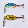 PK Rattle Spoon - Gold Hologram Back - 1/4 oz/Blue White Glow view 1