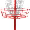 Remix Deluxe 24-Chain Practice Basket for Disc Golf - Red view 4