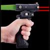 Dual Infrared Light Professional Slingshot, Long Distance Hunting Night Vision, Rotary Locking Aiming Handle, with Elastic Tape view 2