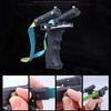 Dual Infrared Light Professional Slingshot, Long Distance Hunting Night Vision, Rotary Locking Aiming Handle, with Elastic Tape view 3