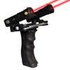 Dual Infrared Light Professional Slingshot, Long Distance Hunting Night Vision, Rotary Locking Aiming Handle, with Elastic Tape view 4